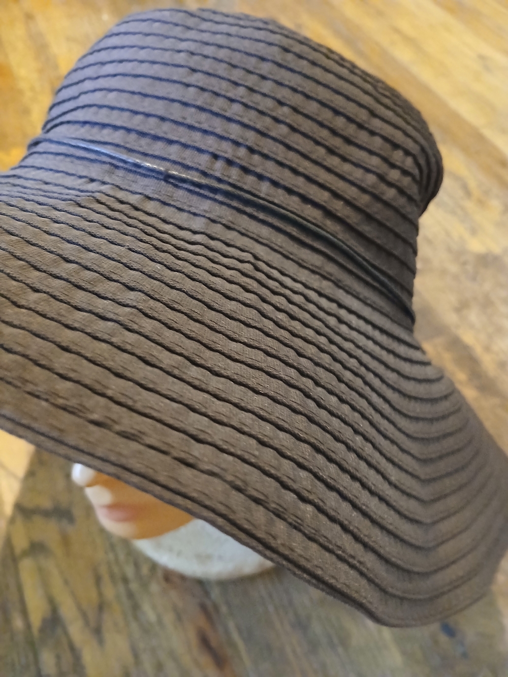Peter Grimm Wide Brim Sun Hat - Chocolate